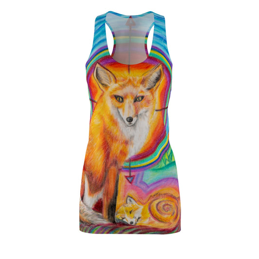 Fox Racerback Dress