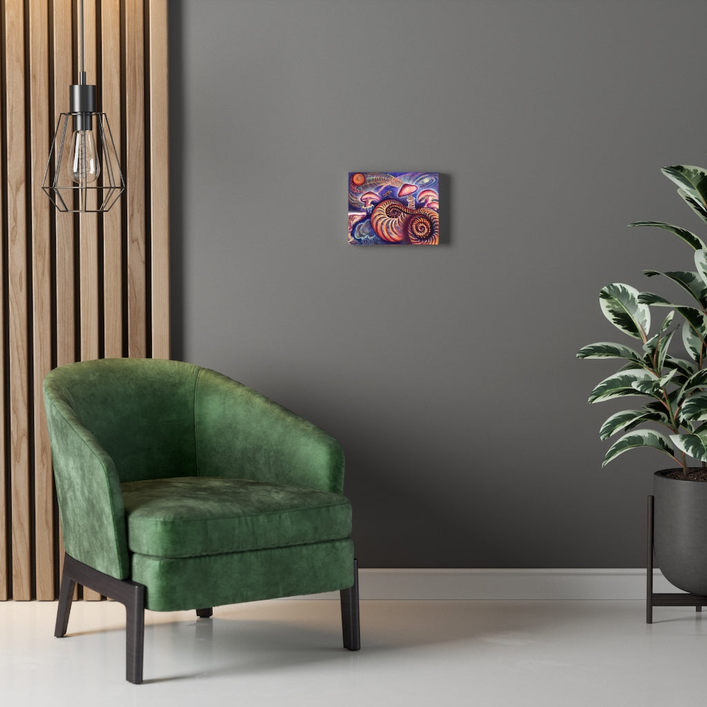 "Mycelium Seas" Canvas Print