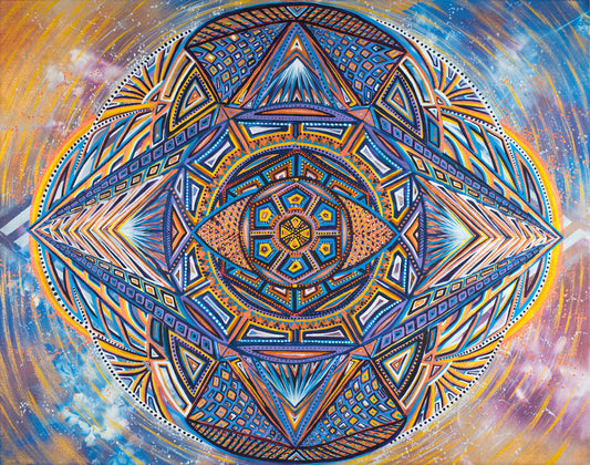 "Ajna Awakening" Tapestry