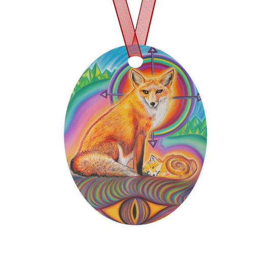 "Fox Medicine" Ornament