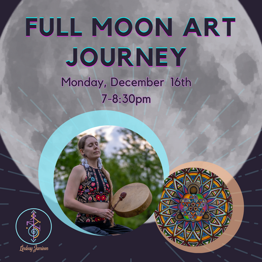 December Full Moon Art Journey