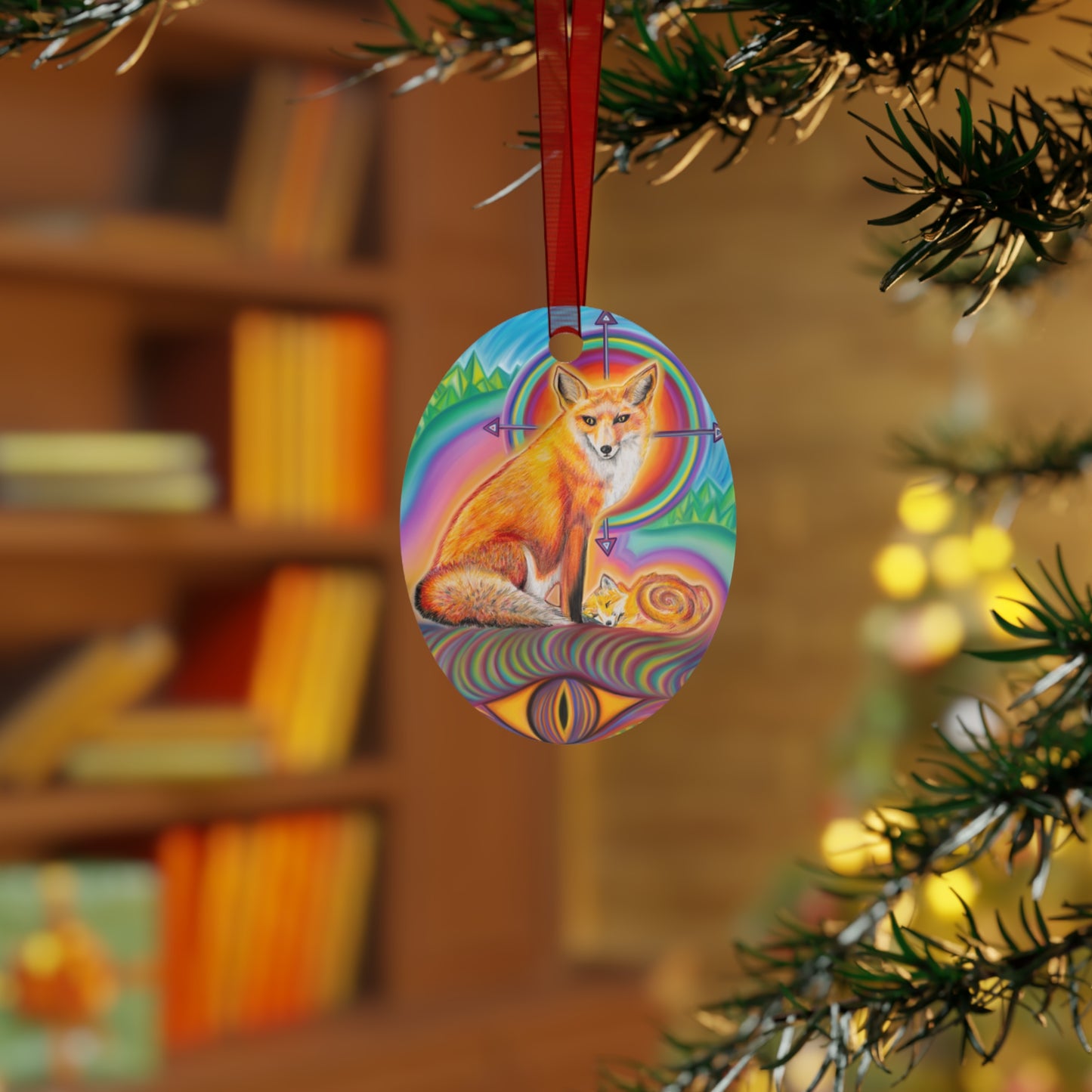 "Fox Medicine" Ornament