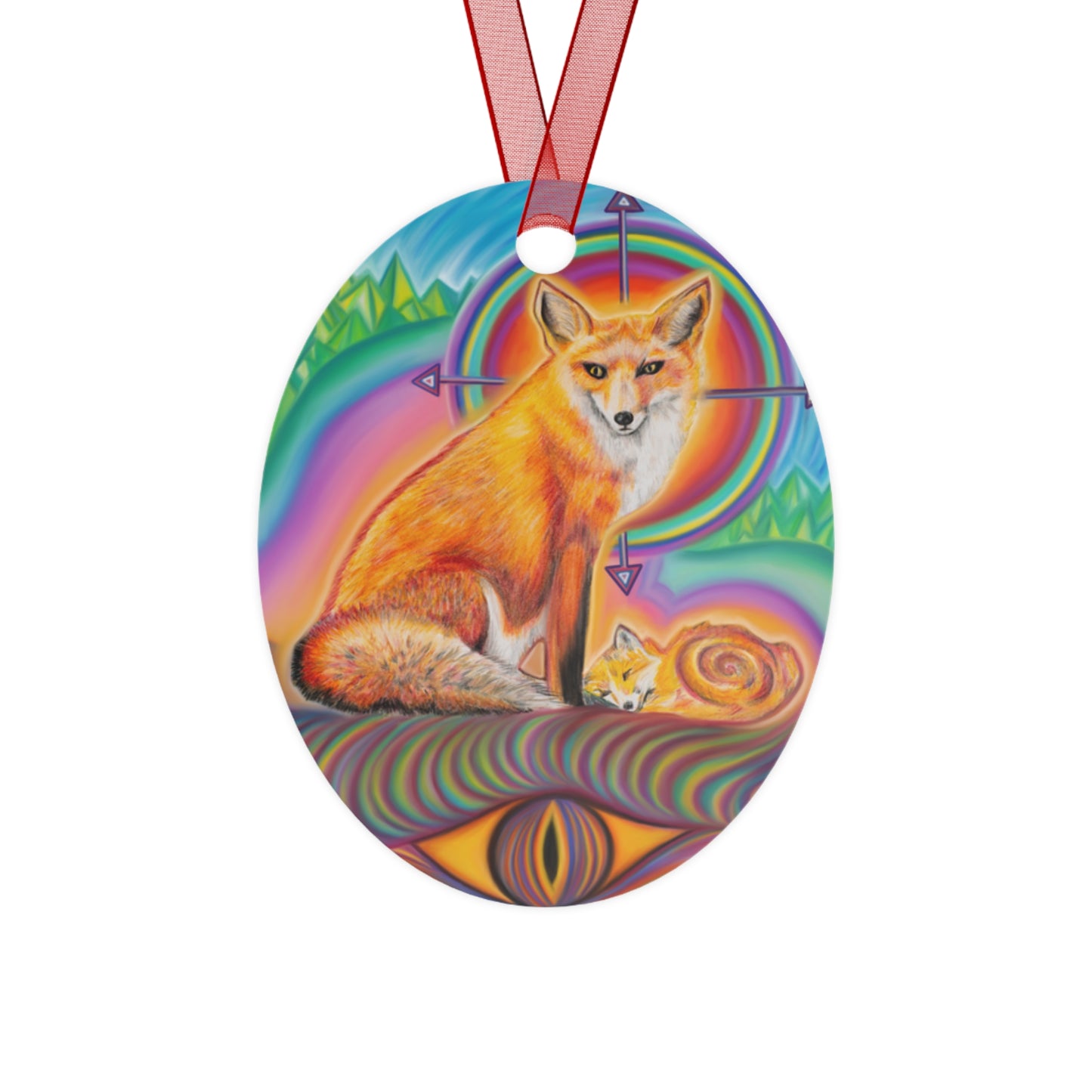 "Fox Medicine" Ornament