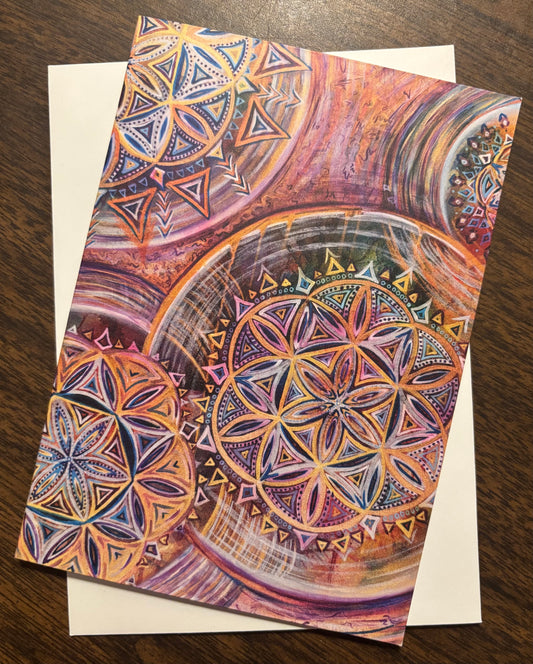 "Particles of Illumination" Art Card