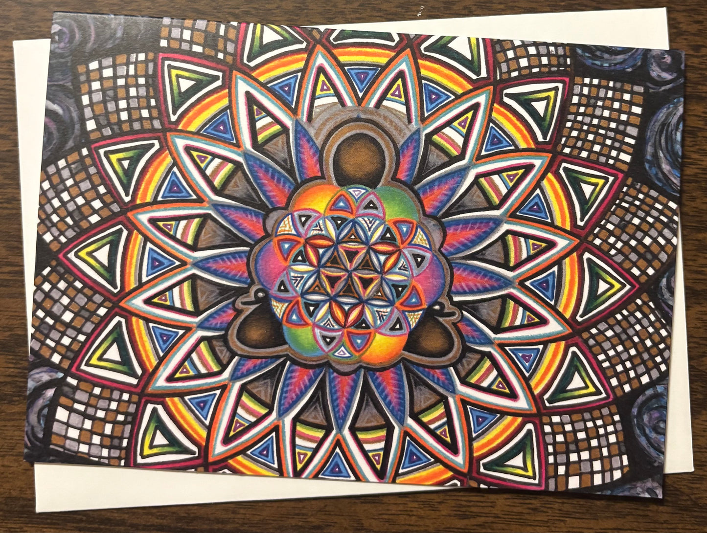 "Kaleidoscopic of Consciousness" Art Card