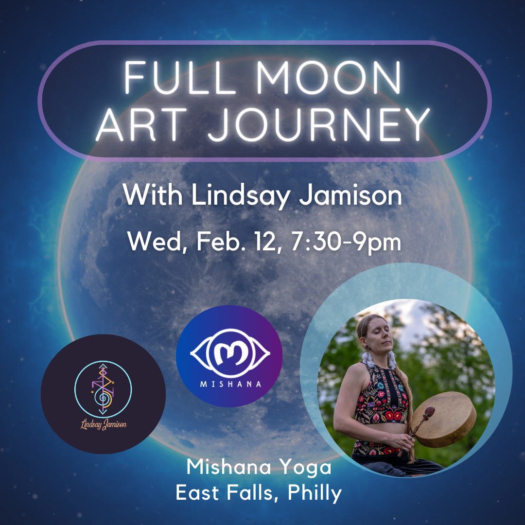 Full Moon Art Journey