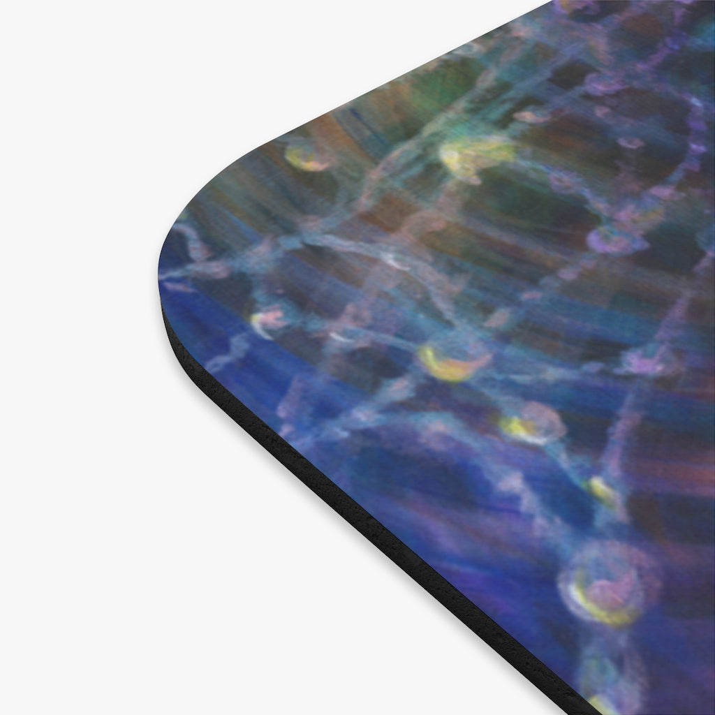 "Jumping Dimensions, Weaving Reality" Mouse Pad (Rectangle)
