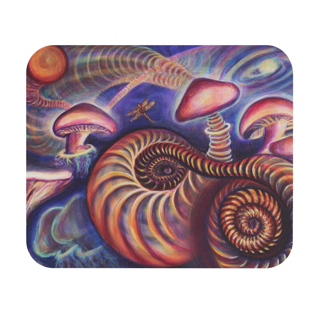 "Mycelium Seas" Mouse Pad (Rectangle)