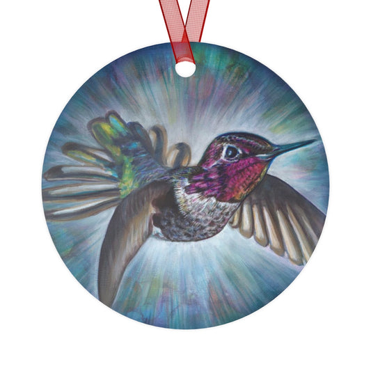 Hummingbird Ornament "The Nectar of Now"