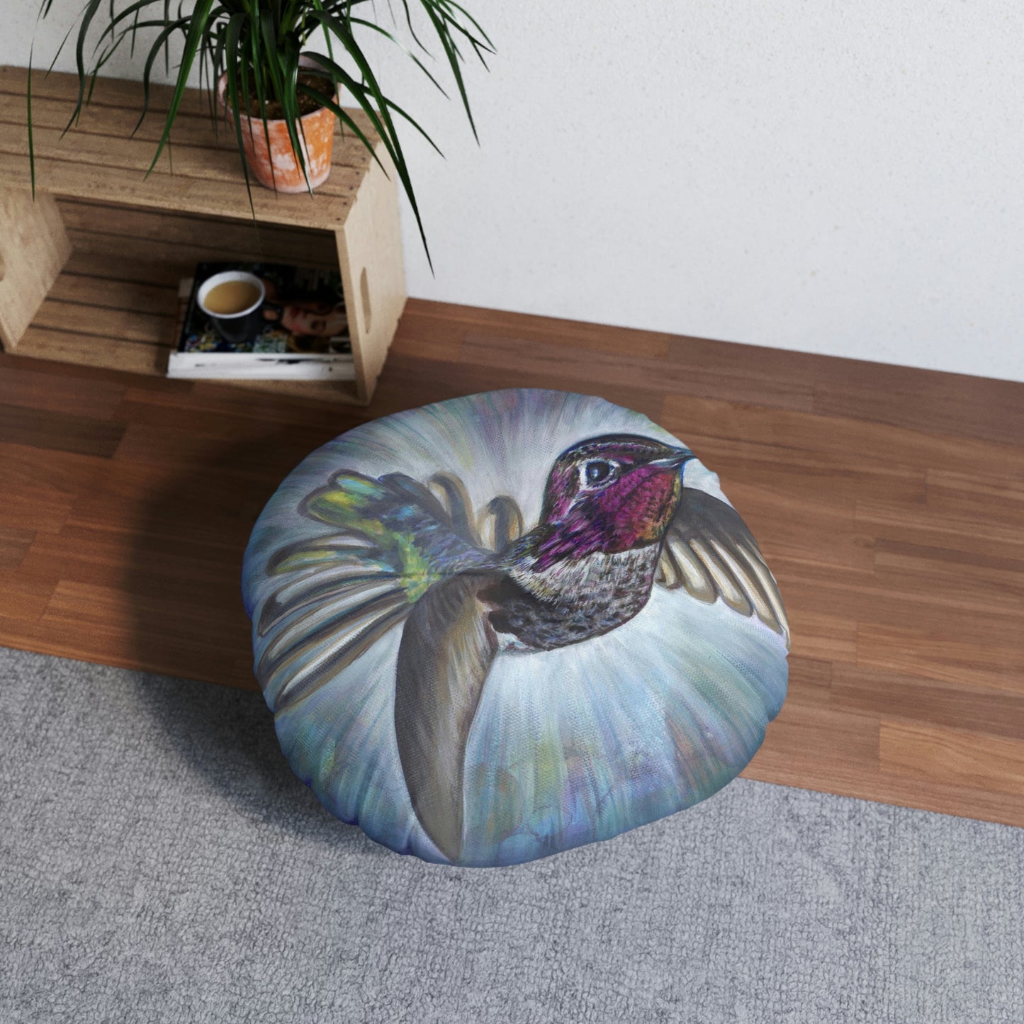 Hummingbird Meditation Cushion