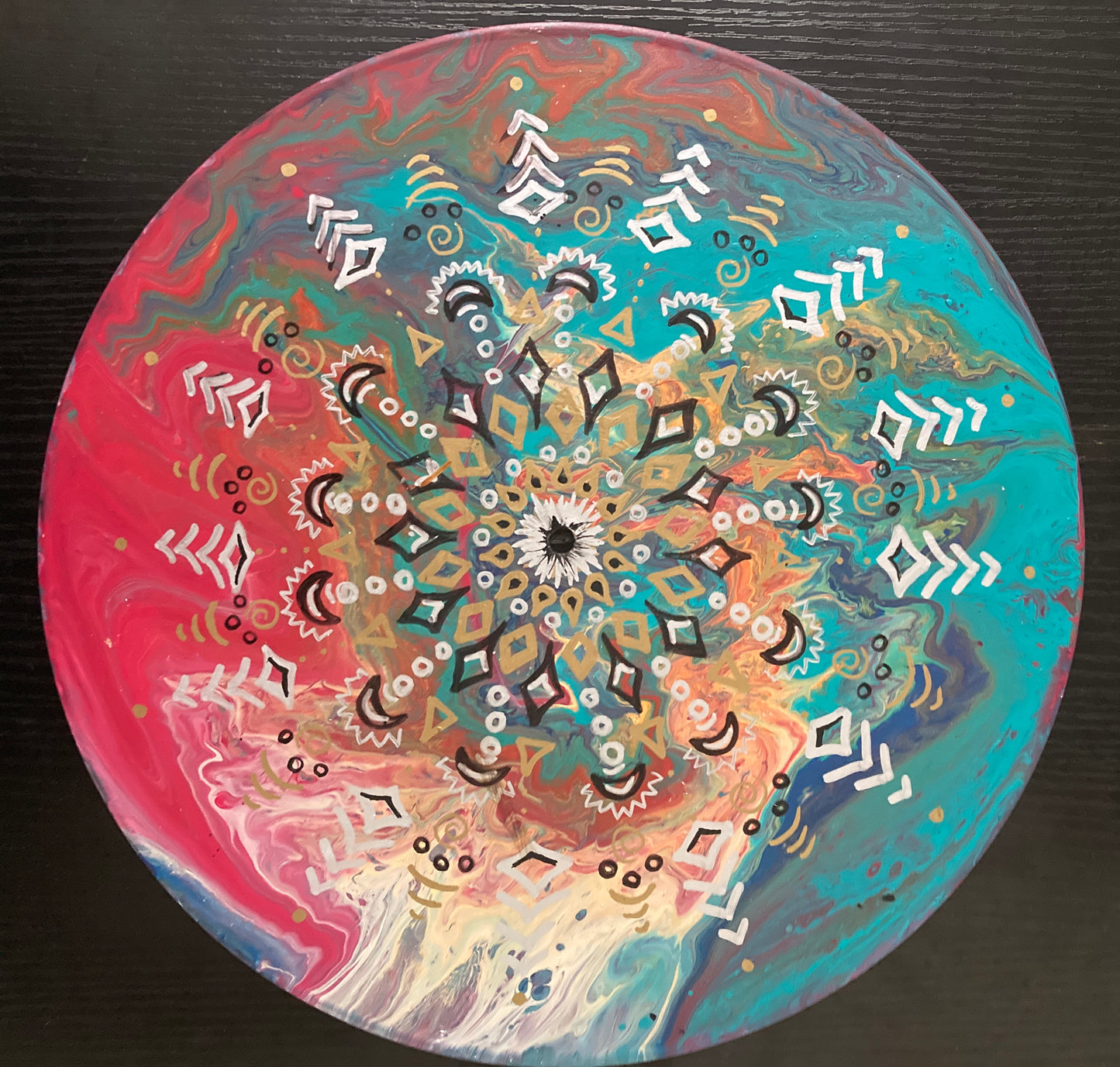 Vinyl Mandala