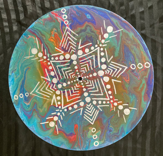 Vinyl Mandala