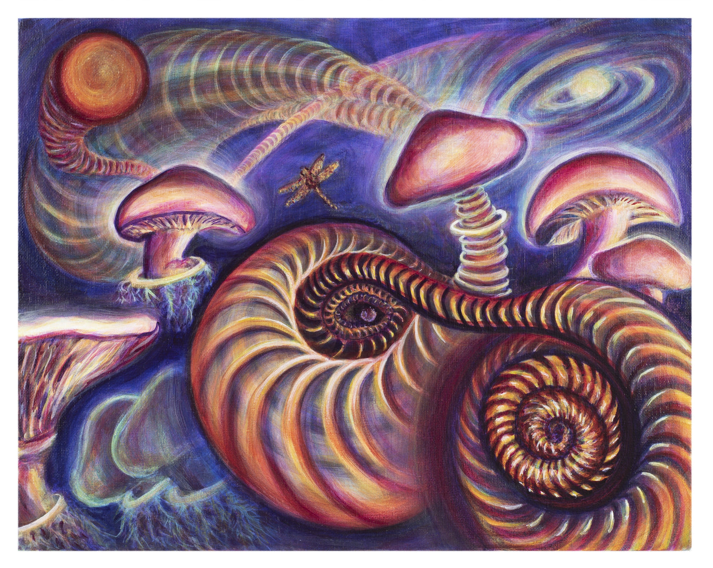 "Mycelium Seas" Tapestry