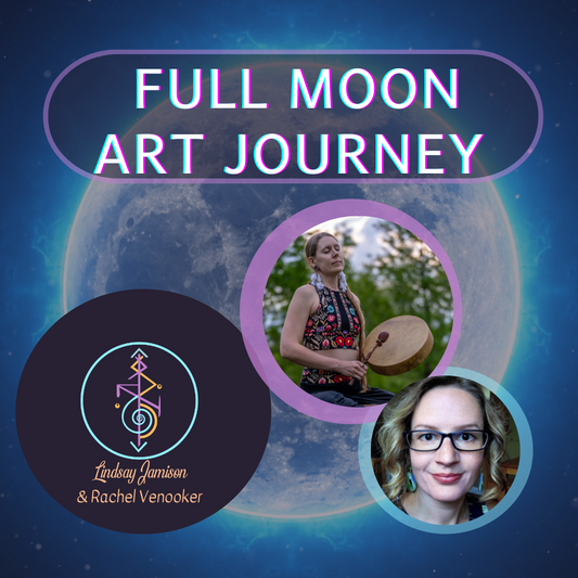 December Full Moon Art Journey