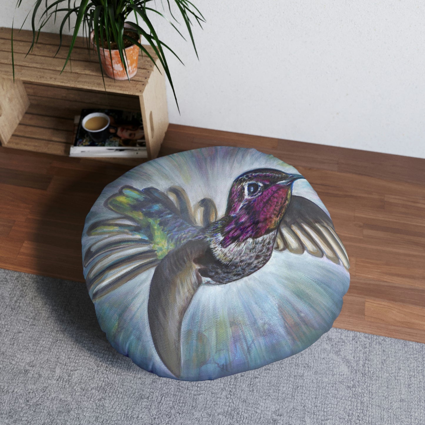 Hummingbird Meditation Cushion