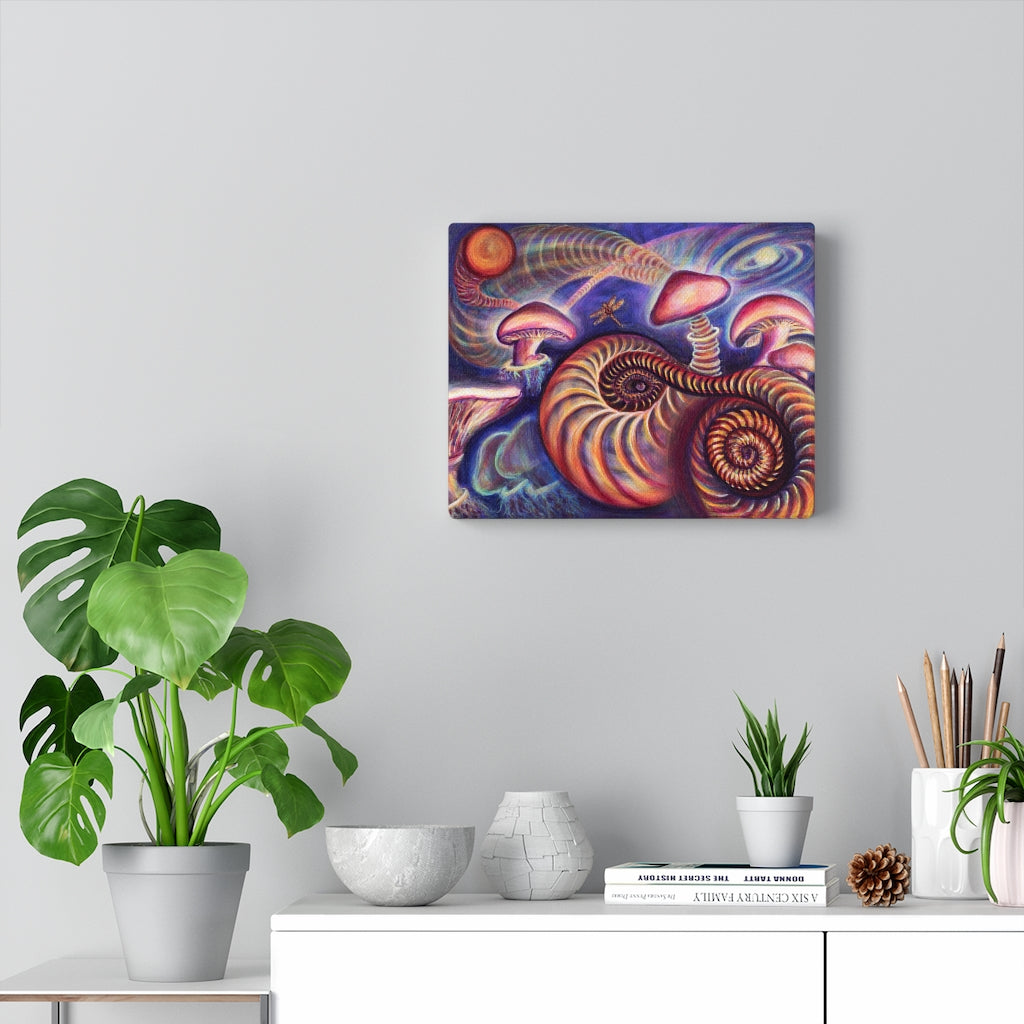 "Mycelium Seas" Canvas Print